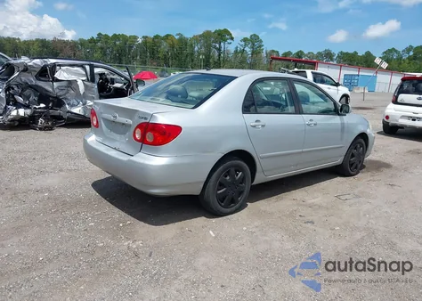 2006 Toyota Corolla Le из США, поврежденный, VIN 2T1BR32E46C566735